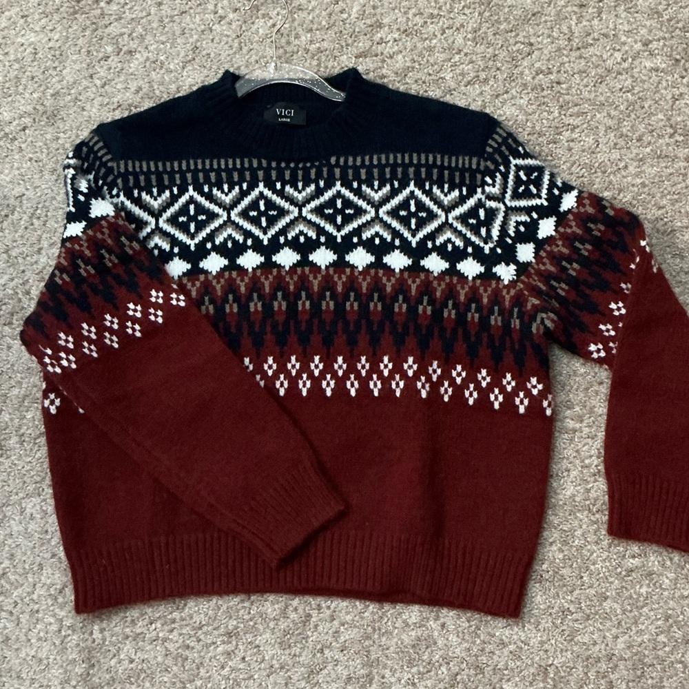 Beautiful Fair-isle Sweater